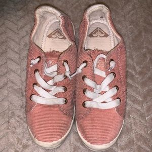 Pink Roxy Sneaker Flats